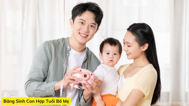 Bảng Sinh Con Hợp Tuổi Bố Mẹ